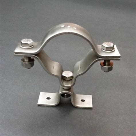 Universal Pipe Clamps Stainless Steel British Made