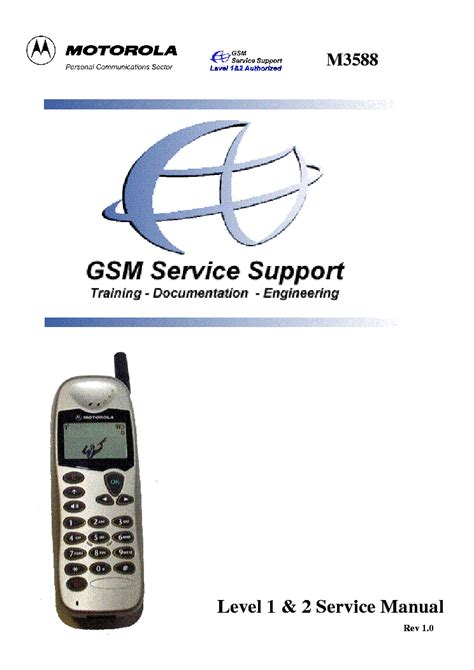 Motorola C350 Service Manual 12 Service Manual Free Download
