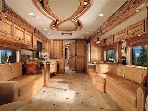 55 Amazing Luxury Travel Trailers Interior Design Ideas Rvs Interior
