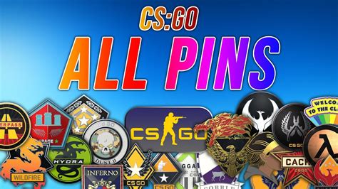 Csgo All Pins With Prices Collectable Pins Showcase Csgo Youtube