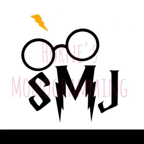 Harry Potter Monogram Decal