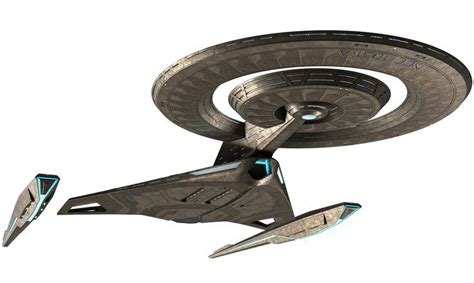 Uss Discovery A Rendering By Eaglemoss Star Trek Naves Star Trek