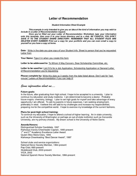 Download 38 Sample Letter Of Recommendation National Honor Society