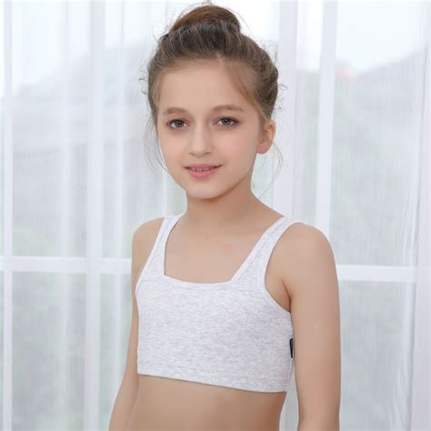 Girls Development Underwear Small Vest 9 12 Years Old Summer Thin