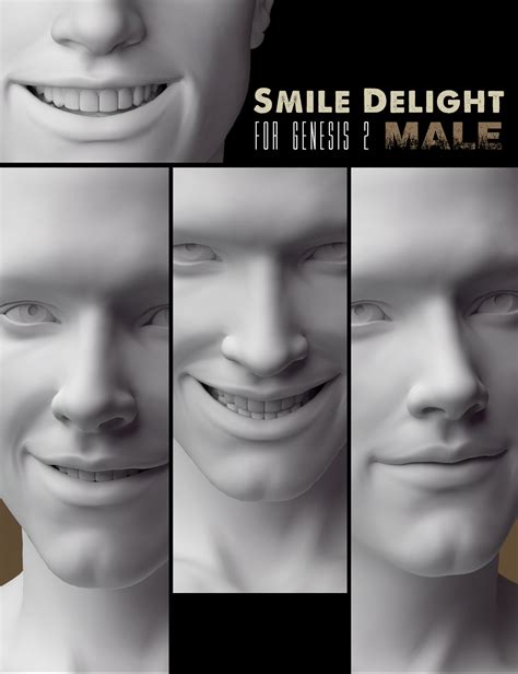 Smile Delight For Genesis 2 Males Daz 3d