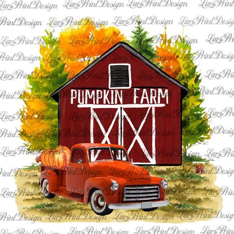 Pumpkin Farm Png Instant Download Sublimation Graphics Etsy Pumpkin
