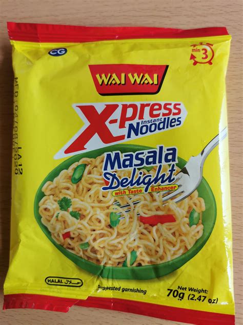 2021 Wai Wai „x Press Instant Noodles Masala Delight“ Happysouperde