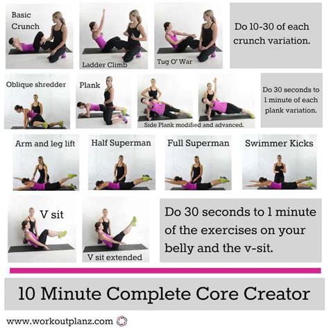 Best 10 Minute Ab Workouts For Women To Get Flat Stomach Quickly