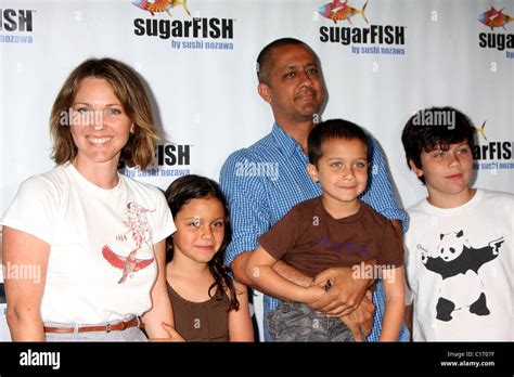 Kelli Williams And Her Husband Ajay Sahgal With Their Children Kiran