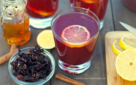 Spiced Hibiscus Ginger Tea