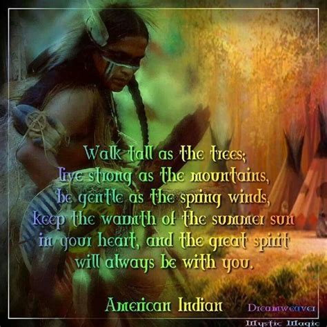 The Great Spirit Native American Indian Sayings And Quotes About