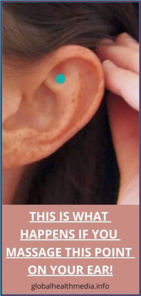 This Is What Happens When You Massage This Point On Your Ear Organic