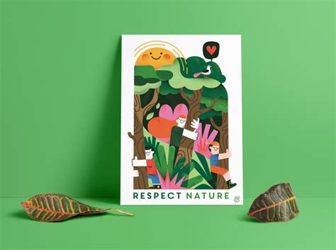 Respect Nature By Fonzy Nils On Dribbble