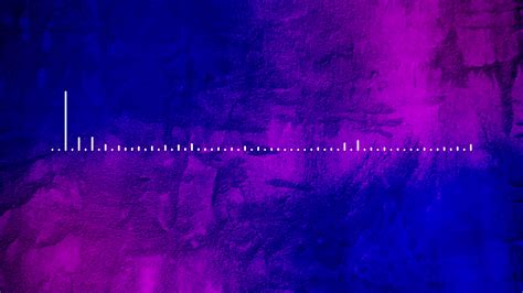 White Animation Of Audio Spectrum On Purple Background 2018054 Stock