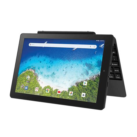 Rca Viking Pro 101 Android 2 In 1 Tablet 32gb Quad Core Charcoal