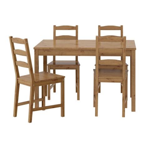 Mesa de cocina pequeña con sillas plegables. JOKKMOKK Mesa con 4 sillas - IKEA
