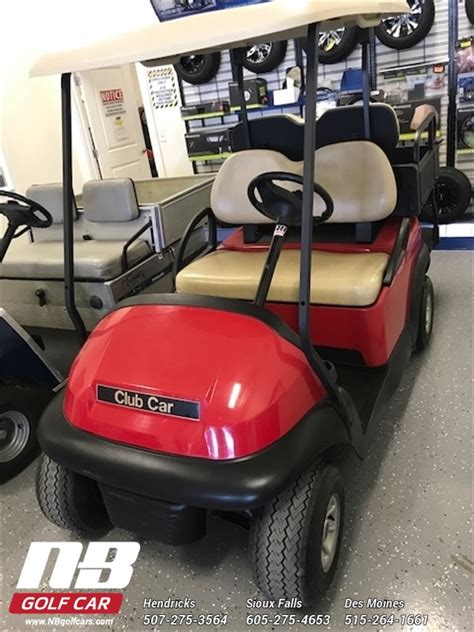 Red 2013 Club Car Golf Cart Golf Cart For Sale In Des Moines Iowa