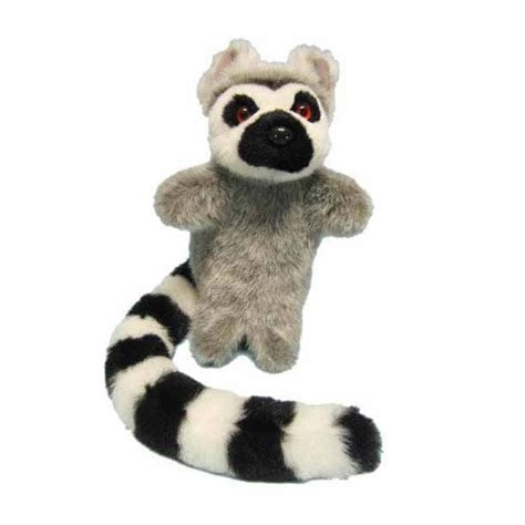 Korimco 25cm Lemur Kidschildren Body Puppet Role Play Soft Toy 3y