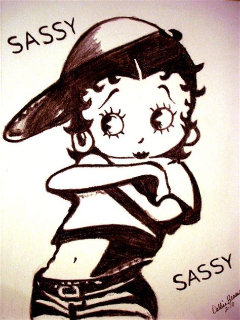 Betty Boop Sassy