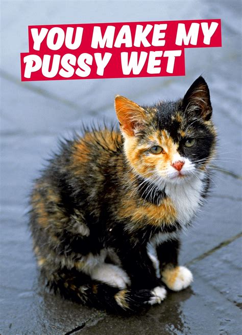 You Make My Pussy Wet Card Scribbler