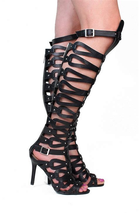 Strappy Gladiator High Heels Is Heel