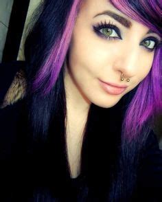 Rinse dye out and shampoo, ensuring you focus only on the dyed part, before washing the entire head again. 48 Best Purple Hair images | Purple hair, Hair, Hair color