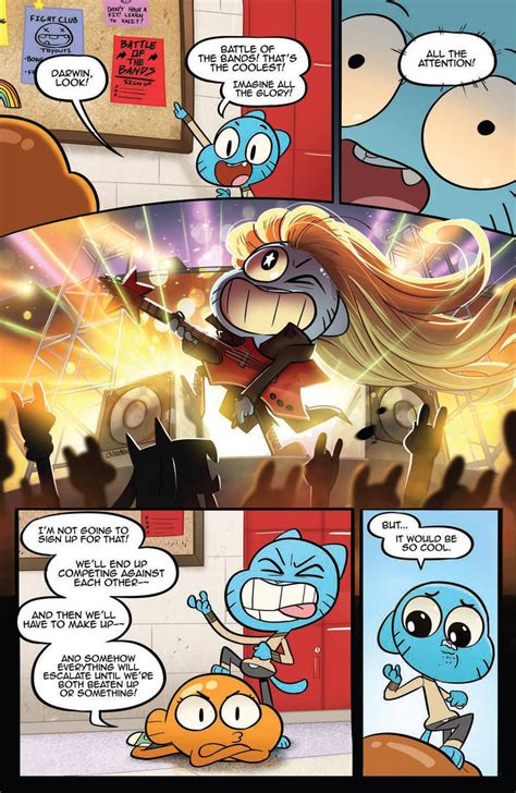 preview the amazing world of gumball vol 2 tp story frank gibson and tyson hesse art tyson