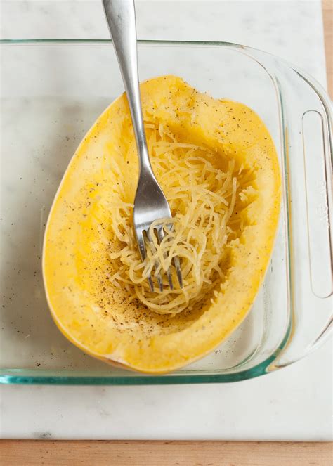 How To Cook Spaghetti Squash In The Microwave Kitchn