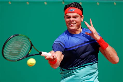 Despite A Week Off Canadian Tennis Player Milos Raonic Is Back In The