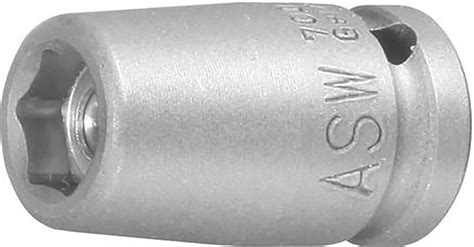 ASW Kraft Steckschlüssel Einsatz 1 4 7mm Magnet WerkzeugHERO de