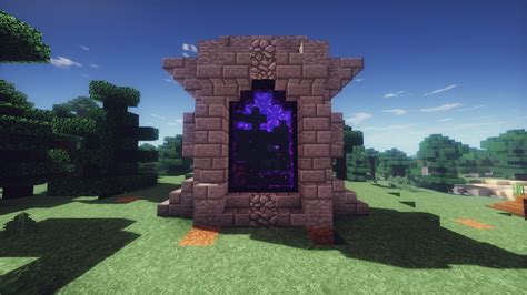 26 Best Ideas For Coloring Minecraft Nether Portal Design