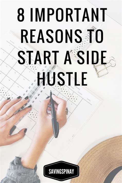 8 Important Reasons To Start A Side Hustle Savingspinay