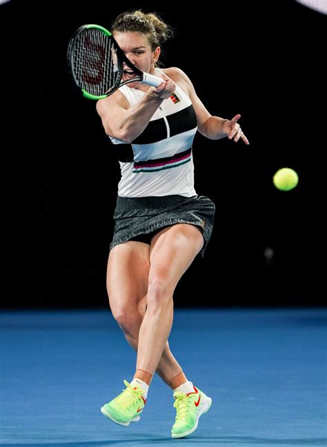 Simona Halep At 2019 Australian Open At Melbourne Park 01172019