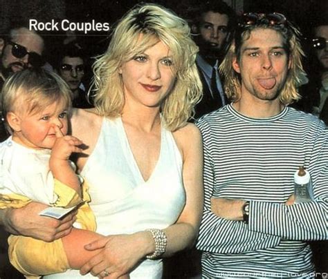 Courtney Love Kurt Cobain Courtney Love And Kurt Cobain