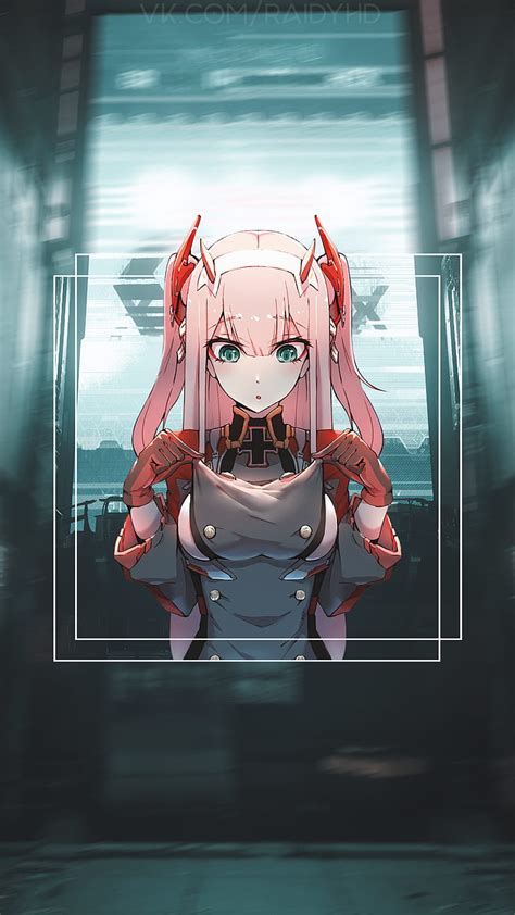 Anime Anime Girls Picture In Picture Zero Two Zero Two Darling In