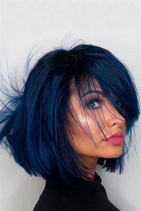 Amazing 30 Best Sapphire Blue Hair Color Ideas For Women