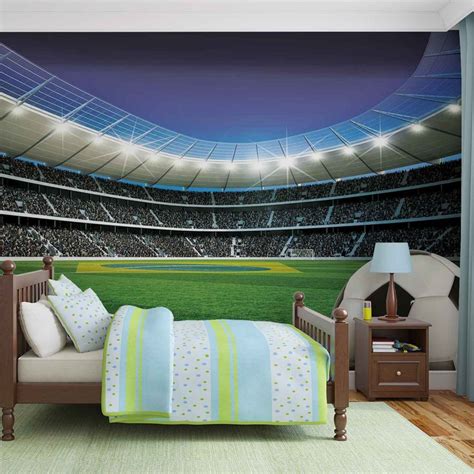 Football Stadium Sport Wall Paper Mural Buy At Europosters