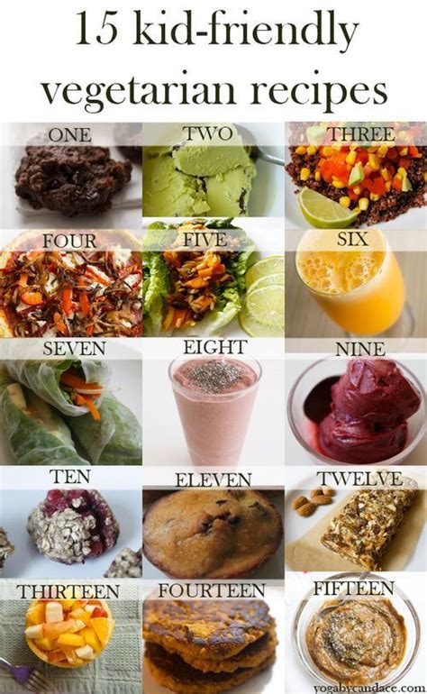 Find easy vegetarian and vegan dinners for eating healthy. 15 Kid-Friendly Vegetarian Recipes #vegetarian #recipes ...
