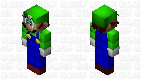Super Mario 64 Beta Luigi Minecraft Skin