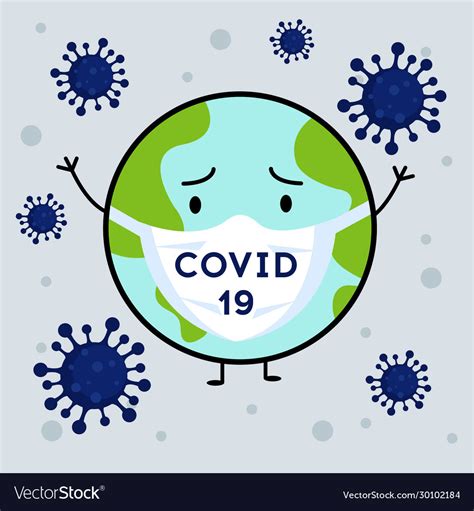 Novel Coronavirus Ncov Virus Covid Ncp Vector Image