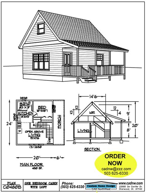 24x24 Cabin Plans With Loft Home Design Ideas