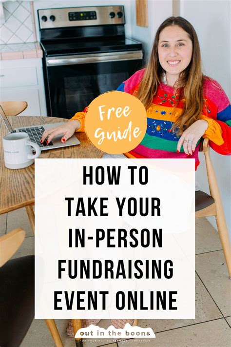 free guide how to take your in person fundraising event online fundraising events