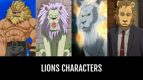 Lions Characters Anime Planet