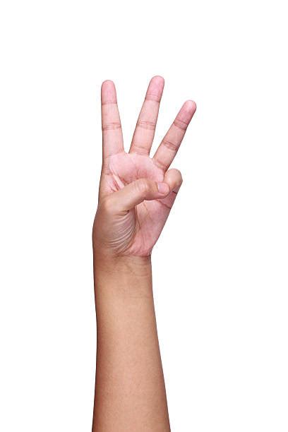 Three Fingers Up Stock Photos Pictures And Royalty Free Images Istock