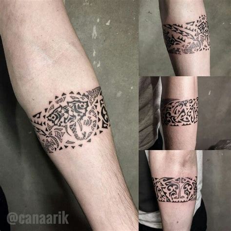 By Cana Arık Canaarik Maori Maoritattoo Armband Maori Tattoo Designs Tattoos