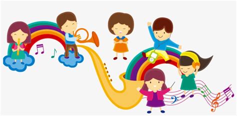 Childrens Music Cartoon Clip Art Childrens Day Music 1181x1181 Png