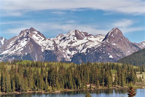 Needle Mountains From Molas Lake Colorado One Of The Most Flickr