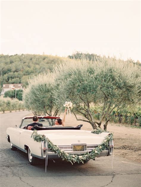 15 Pretty Wedding Getaway Cars To Inspire You