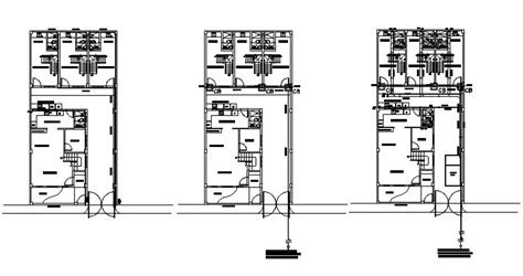 Autocad 2d Dwg Drawing File Has The Details Of House Plan Download The