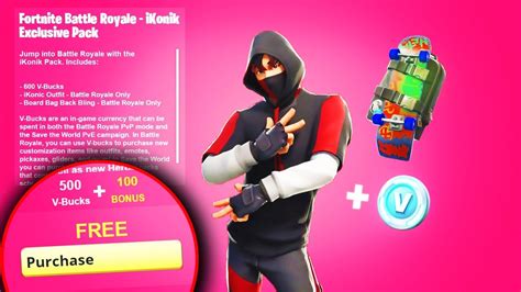 How To Get Ikonik Skin With S10 Without Credit Card The Shoot